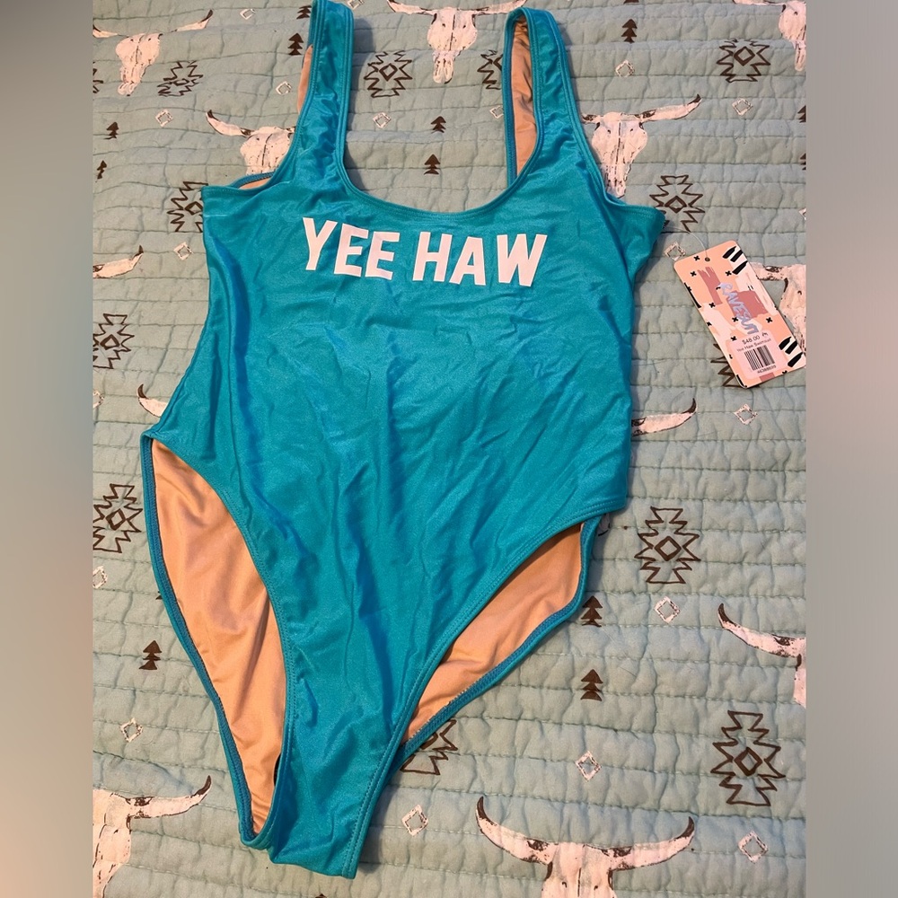Yee haw swimsuit. New with tags.